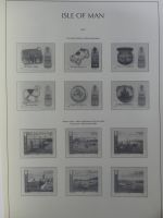Isle of Man Leuchtturm Text 2004-2016 im Leuchtturm Binder #MA187