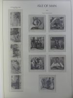 Isle of Man Leuchtturm Text 2004-2016 im Leuchtturm Binder #MA187