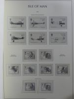 Isle of Man Leuchtturm Text 2004-2016 im Leuchtturm Binder #MA187