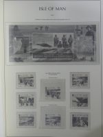 Isle of Man Leuchtturm Text 2004-2016 im Leuchtturm Binder #MA187