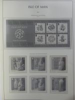 Isle of Man Leuchtturm Text 2004-2016 im Leuchtturm Binder #MA187