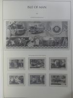 Isle of Man Leuchtturm Text 2004-2016 im Leuchtturm Binder #MA187