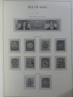 Isle of Man Leuchtturm Text 2004-2016 im Leuchtturm Binder #MA187