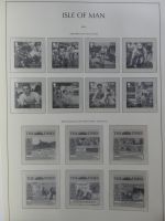 Isle of Man Leuchtturm Text 2004-2016 im Leuchtturm Binder #MA187