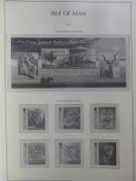 Isle of Man Leuchtturm Text 2004-2016 im Leuchtturm Binder #MA187