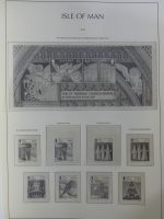 Isle of Man Leuchtturm Text 2004-2016 im Leuchtturm Binder #MA187