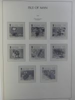 Isle of Man Leuchtturm Text 2004-2016 im Leuchtturm Binder #MA187