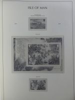 Isle of Man Leuchtturm Text 2004-2016 im Leuchtturm Binder #MA187