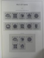 Isle of Man Leuchtturm Text 2004-2016 im Leuchtturm Binder #MA187