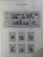 Isle of Man Leuchtturm Text 2004-2016 im Leuchtturm Binder #MA187