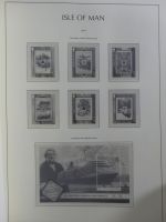 Isle of Man Leuchtturm Text 2004-2016 im Leuchtturm Binder #MA187