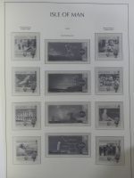 Isle of Man Leuchtturm Text 2004-2016 im Leuchtturm Binder #MA187