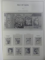 Isle of Man Leuchtturm Text 2004-2016 im Leuchtturm Binder #MA187