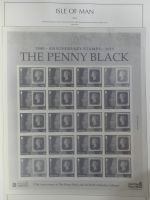 Isle of Man Leuchtturm Text 2004-2016 im Leuchtturm Binder #MA187