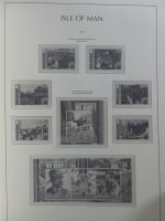 Isle of Man Leuchtturm Text 2004-2016 im Leuchtturm Binder #MA187
