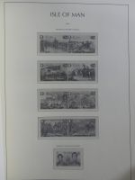 Isle of Man Leuchtturm Text 2004-2016 im Leuchtturm Binder #MA187