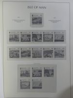 Isle of Man Leuchtturm Text 2004-2016 im Leuchtturm Binder #MA187