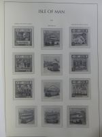 Isle of Man Leuchtturm Text 2004-2016 im Leuchtturm Binder #MA187