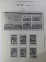 Isle of Man Leuchtturm Text 2004-2016 im Leuchtturm Binder #MA187