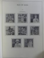 Isle of Man Leuchtturm Text 2004-2016 im Leuchtturm Binder #MA187