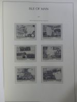 Isle of Man Leuchtturm Text 2004-2016 im Leuchtturm Binder #MA187