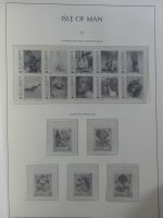 Isle of Man Leuchtturm Text 2004-2016 im Leuchtturm Binder #MA187