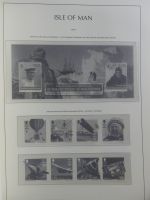 Isle of Man Leuchtturm Text 2004-2016 im Leuchtturm Binder #MA187