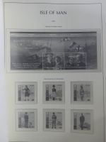 Isle of Man Leuchtturm Text 2004-2016 im Leuchtturm Binder #MA187