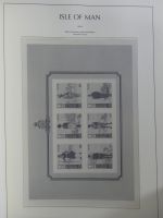 Isle of Man Leuchtturm Text 2004-2016 im Leuchtturm Binder #MA187