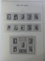 Isle of Man Leuchtturm Text 2004-2016 im Leuchtturm Binder #MA187