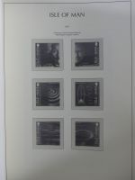 Isle of Man Leuchtturm Text 2004-2016 im Leuchtturm Binder #MA187