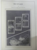 Isle of Man Leuchtturm Text 2004-2016 im Leuchtturm Binder #MA187