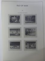 Isle of Man Leuchtturm Text 2004-2016 im Leuchtturm Binder #MA187