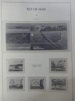 Isle of Man Leuchtturm Text 2004-2016 im Leuchtturm Binder #MA187