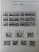 Isle of Man Leuchtturm Text 2004-2016 im Leuchtturm Binder #MA187