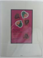 Frankreich Lindner Text 2001-2004 im Lindner Binder #MA188