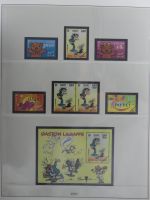 Frankreich Lindner Text 2001-2004 im Lindner Binder #MA188