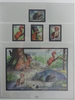 Frankreich Lindner Text 2001-2004 im Lindner Binder #MA188