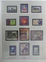 Frankreich Lindner Text 2001-2004 im Lindner Binder #MA188