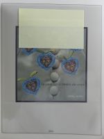 Frankreich Lindner Text 2001-2004 im Lindner Binder #MA188