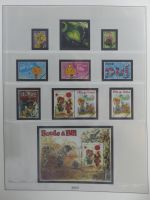 Frankreich Lindner Text 2001-2004 im Lindner Binder #MA188