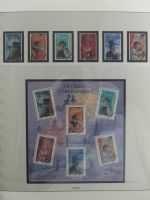 Frankreich Lindner Text 2001-2004 im Lindner Binder #MA188