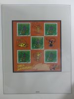 Frankreich Lindner Text 2001-2004 im Lindner Binder #MA188