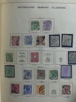 Deutsches Reich und etwas Besetzung im Schaubek-Album #MA198