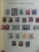 Deutsches Reich und etwas Besetzung im Schaubek-Album #MA198