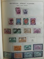 Deutsches Reich und etwas Besetzung im Schaubek-Album #MA198