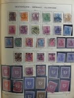 Deutsches Reich und etwas Besetzung im Schaubek-Album #MA198