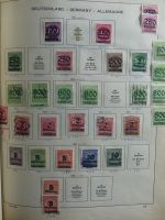 Deutsches Reich und etwas Besetzung im Schaubek-Album #MA198