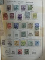 Deutsches Reich und etwas Besetzung im Schaubek-Album #MA198