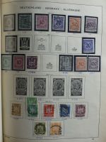 Deutsches Reich und etwas Besetzung im Schaubek-Album #MA198